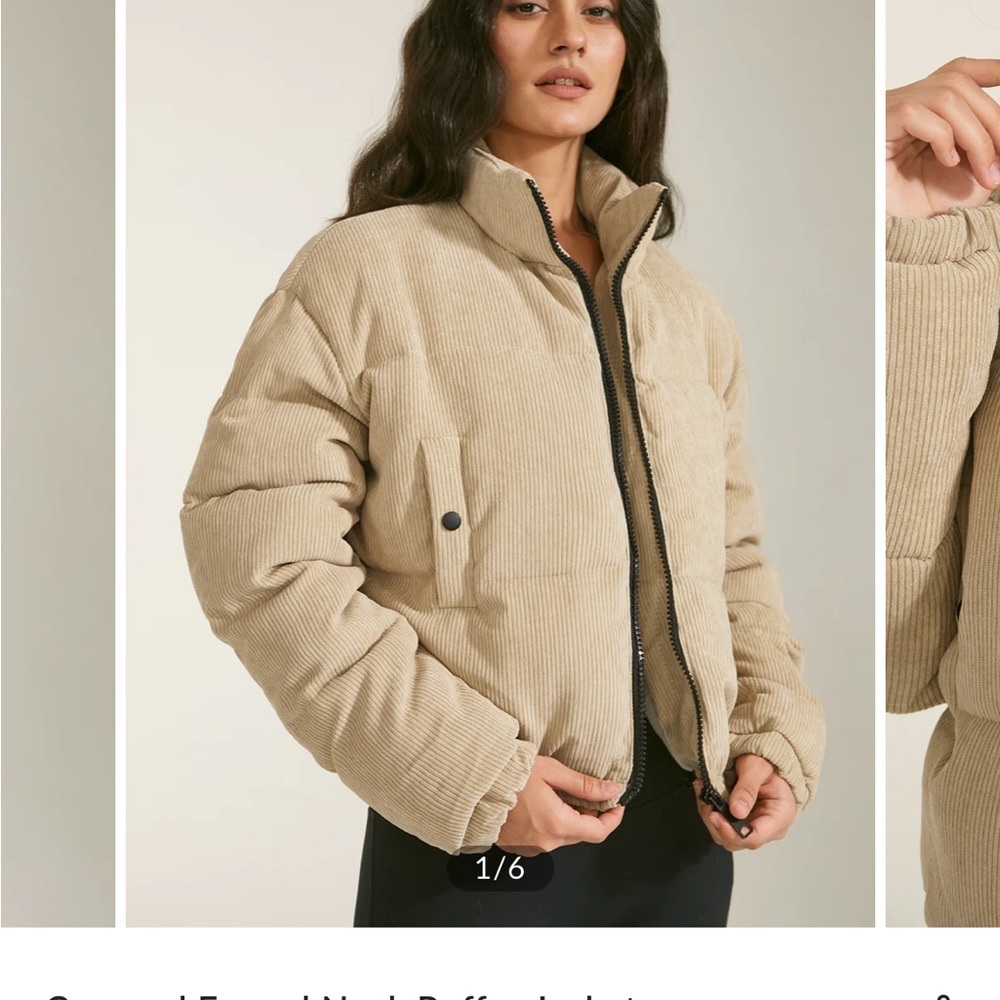 The commense corduroy jacket tan
